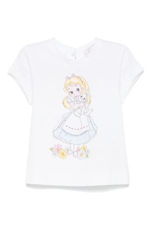 tshirt in cotone bianco MONNALISA KIDS | 39E61450020099